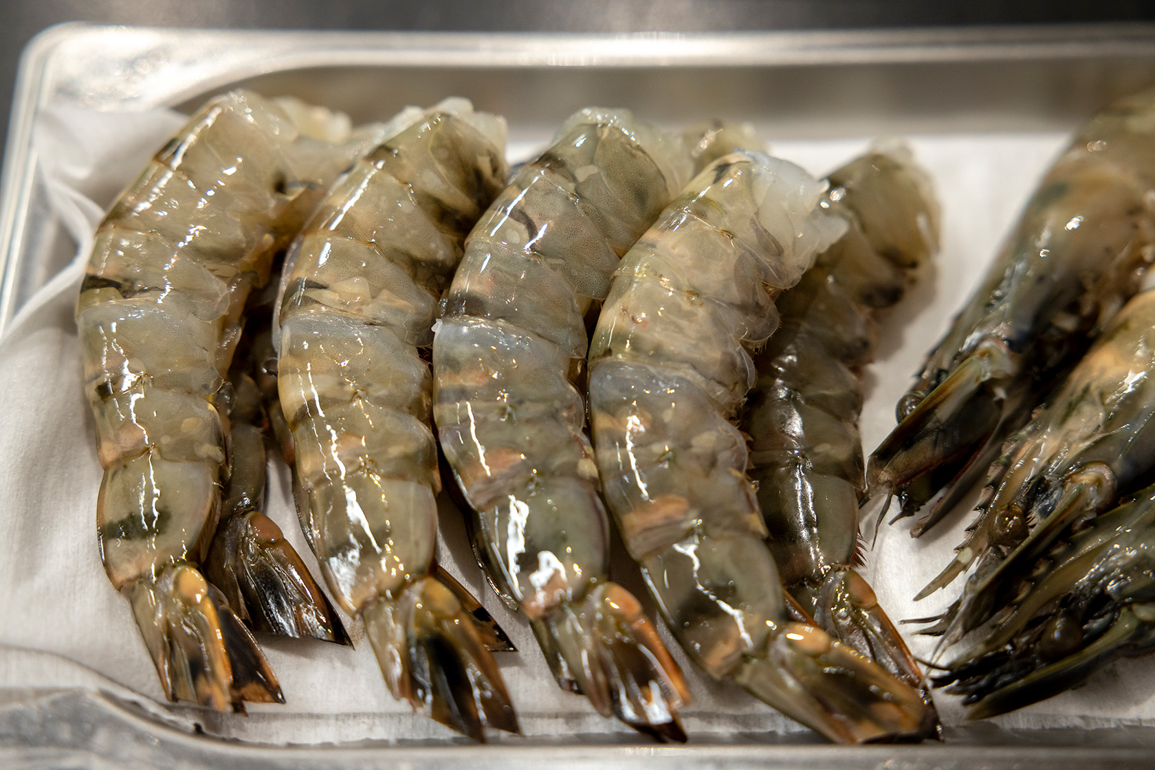 Vorbereitung Crevetten