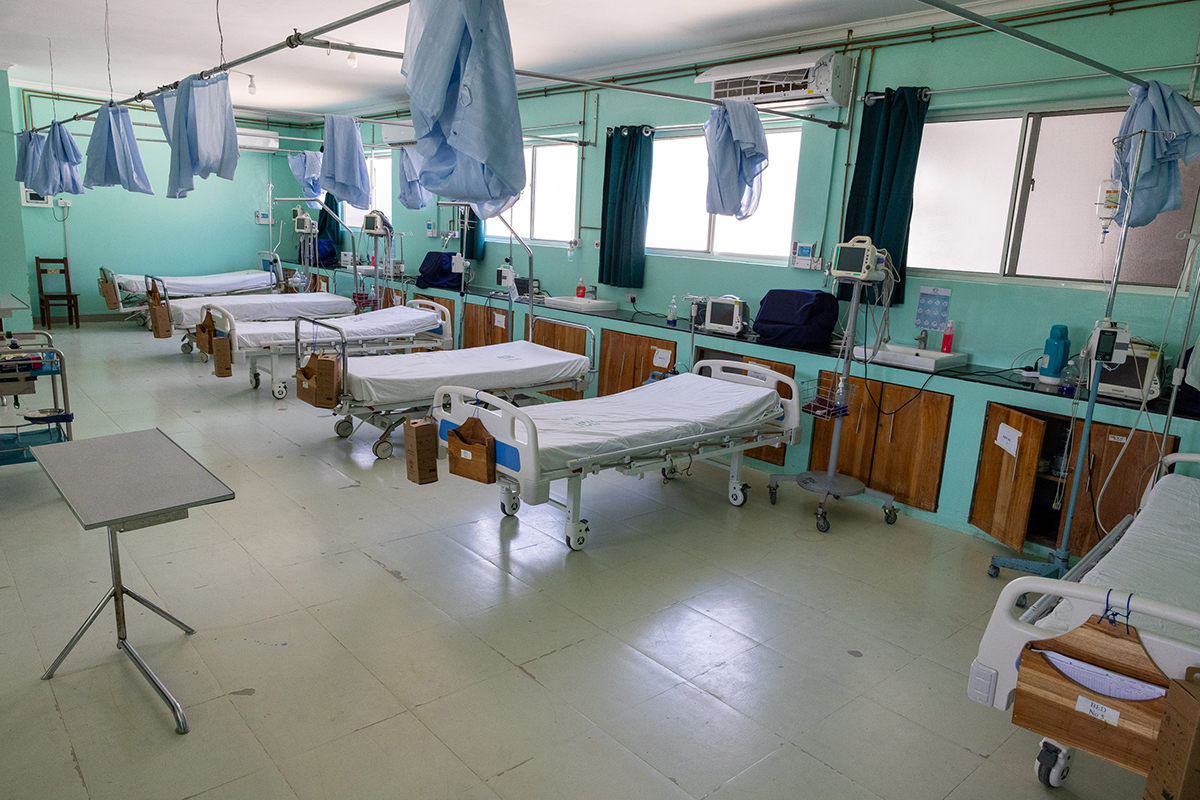 Tansania Spital Räumlichkeiten