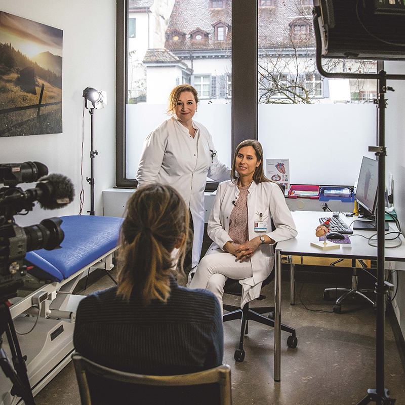 Frauenherz Dr. Emel und Dr. Meyer-Zuern